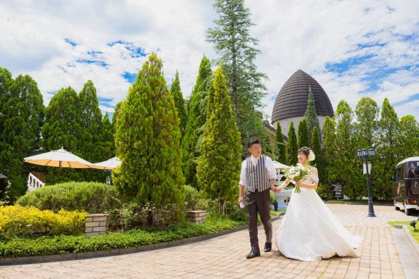 エプーズモアで成婚したご夫婦